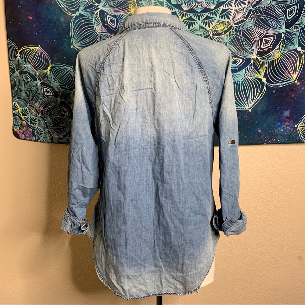 Denim Button Up - Picture 3 of 4